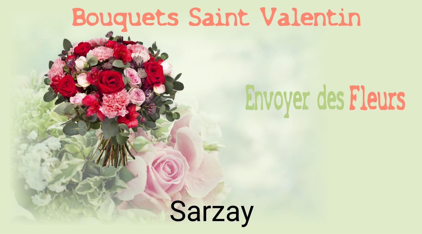 Roses de Saint-Valentin livrées à Sarzay